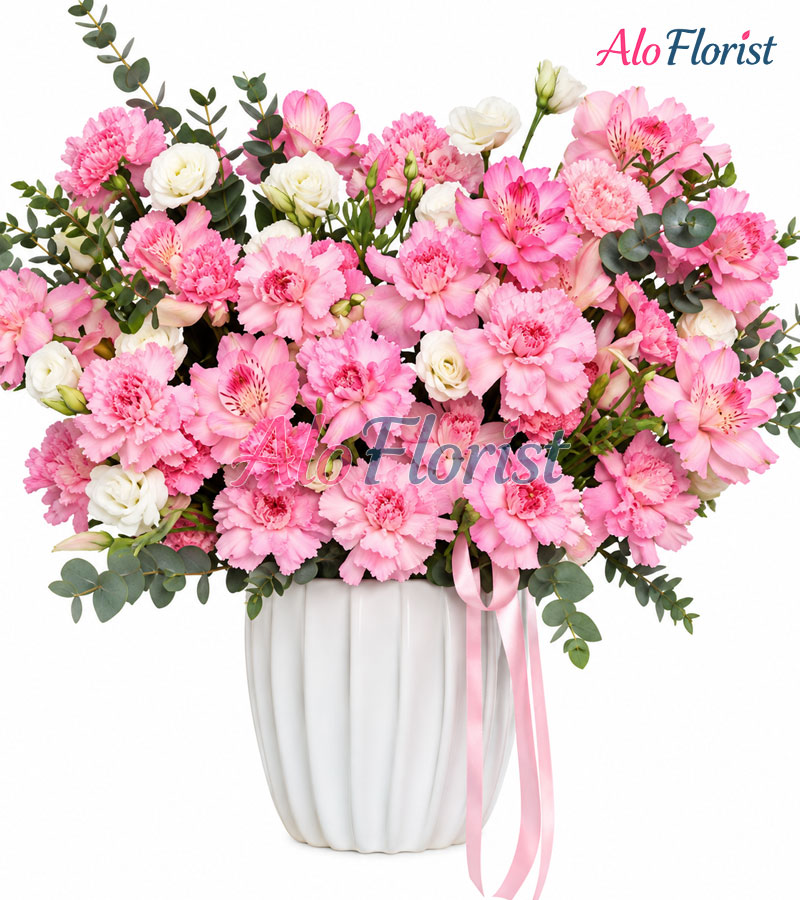 Hồng Dịu Dàng Alo-TY-005