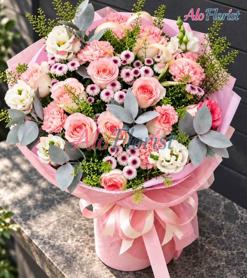 Nàng Thơ Sắc Hồng Alo-TY-006