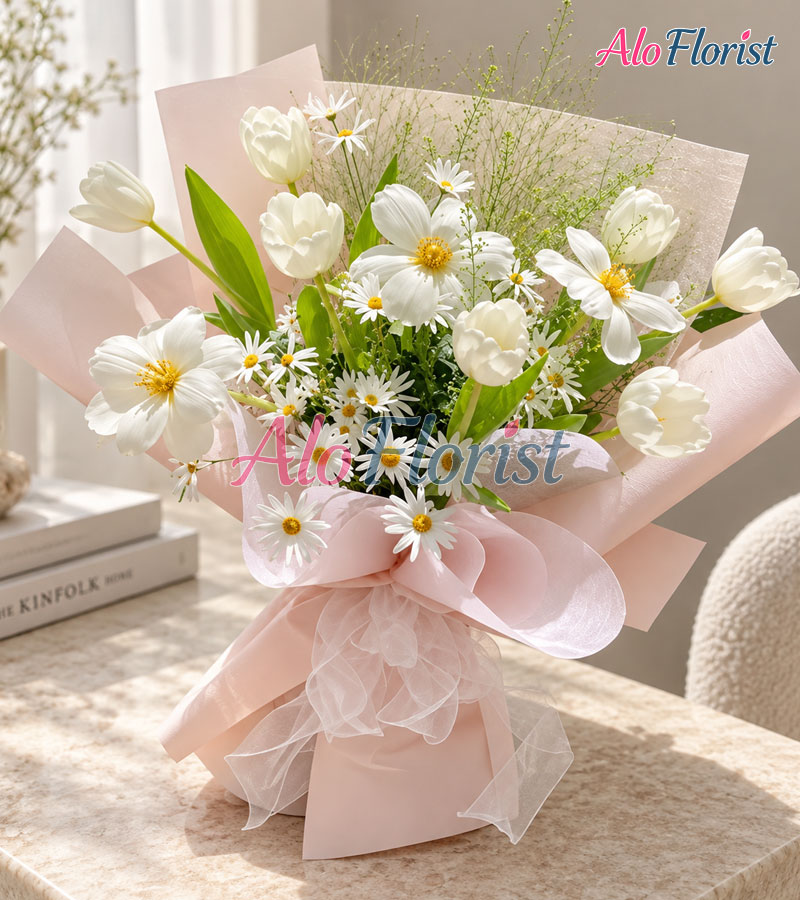 Thì Thầm Sắc Trắng Alo-SN-008